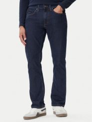 Mustang Jeansy Tramper 1016838 Granatowy Straight Fit. Niebieskie jeansy męskie Mustang, bez wzorów, z bawełny. Za 319.99 zł.