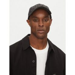 Czapka z daszkiem Calvin Klein. Czarne czapki męskie Calvin Klein, bez wzorów. Za 119.99 zł.