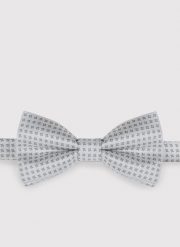 PAKO LORENTE – Mucha męska srebrna P22SF-MX-018-E-0. Szare krawaty i muchy męskie Pako Lorente, bez wzorów, eleganckie. Za 29.99 zł.