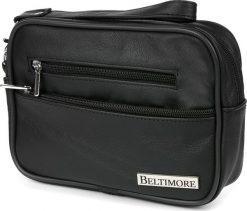 Beltimore Saszetka męska skórzana do ręki na dokumenty Beltimore G23. Saszetki męskie Beltimore, bez wzorów. Za 99.99 zł.