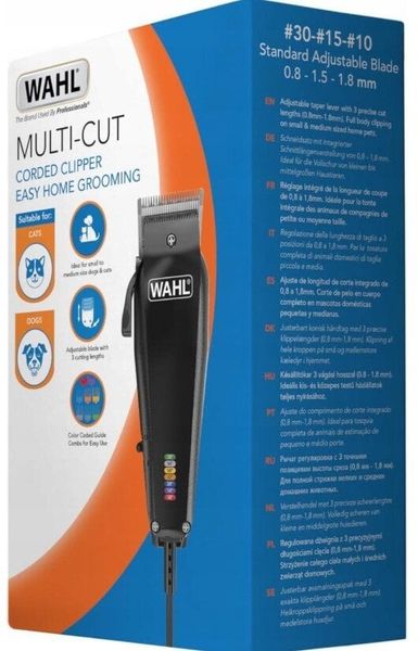 Trymer Wahl czarny - trymer do pielęgnacji zwierząt 3027683 (0043917034805). Golarki męskie WAHL. Za 200.79 zł.