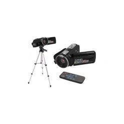 Kamera cyfrowa FullHD 1920x1080 Aparat Pilot Etui + Statyw T196S. Kamery cyfrowe marki ElektroStator. Za 329.00 zł.
