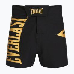 Spodenki treningowe Everlast MMA. Czarne buty treningowe męskie EVERLAST, bez wzorów, bez zapięcia, na fitness i siłownię. Za 219.99 zł.