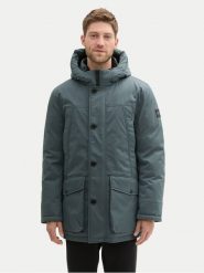 Tom Tailor Kurtka zimowa 1041321 Granatowy Regular Fit. Niebieskie kurtki męskie Tom Tailor, na zimę, l, bez wzorów, z syntetyku, bez ramiączek, bez kaptura. Za 699.99 zł.