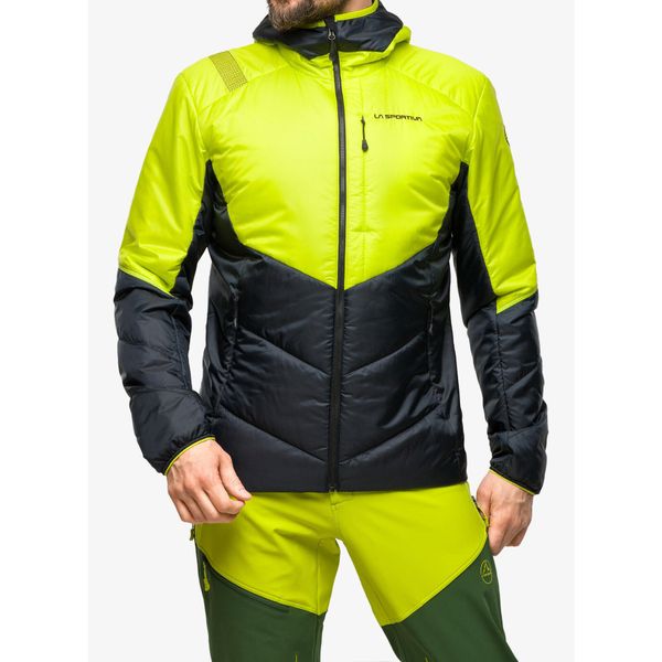 Kurtka ocieplana męska La Sportiva Mythic Primaloft Jkt. Zielone kurtki narciarskie i snowboardowe męskie La Sportiva, na zimę, m, bez wzorów, z syntetyku, bez kaptura, narciarskie, primaloft. W wyprzedaży za 968.55 zł.