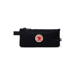 Piórnik Fjallraven Kanken Pen Case - black. Czarne buty trekkingowe męskie Fjällräven, bez wzorów, z bawełny, bez zapięcia, trekkingowe. Za 109.99 zł.