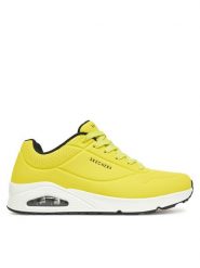 Skechers Sneakersy Uno - Stand On Air 52458/NYLM Żółty. Żółte buty sportowe na co dzień męskie Skechers, m, bez wzorów, ze skóry, bez ramiączek, bez kaptura. Za 249.99 zł.