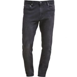 Samsøe & Samsøe STEFAN Jeansy Slim Fit worn black. Czarne jeansy męskie Samsøe & Samsøe, z bawełny. Za 499.00 zł.
