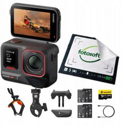 Kamera Insta360 Ace Pro 2 Moto Combo czarna. Czarne kamery sportowe INSTA360. Za 2,323.97 zł.