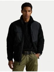 Polo Ralph Lauren Kurtka przejściowa 710981488001 Czarny Regular Fit. Czarne kurtki męskie Polo Ralph Lauren, m, bez wzorów, z syntetyku, bez ramiączek, bez kaptura. Za 1,199.00 zł.