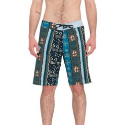 Spodenki kąpielowe męskie Volcom Lido Print. Czarne kąpielówki męskie Volcom, m, bez wzorów, z elastanu. W wyprzedaży za 292.35 zł.