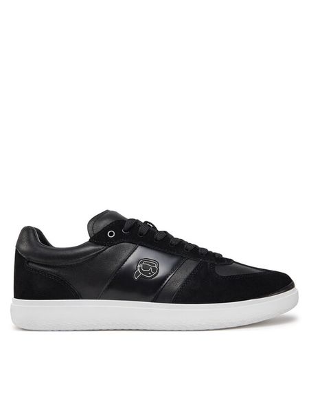 KARL LAGERFELD Sneakersy Atlas KL51831 Czarny. Czarne buty sportowe na co dzień męskie KARL LAGERFELD, m, bez wzorów, ze skóry, bez ramiączek, bez kaptura. Za 469.99 zł.