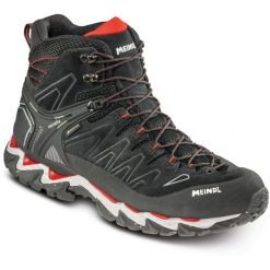 Buty trekkingowe męskie Meindl Lite Hike Gore-Tex. Czarne buty zimowe męskie Meindl, bez wzorów, z gore-texu, sportowe, bez obcasa, bez zapięcia. Za 1,099.00 zł.