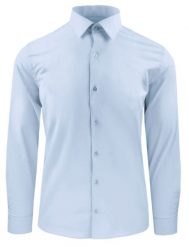 Wizytowa Koszula Bawełniana, Męska (Regular) - Victorio - Błękitna. Niebieskie koszule męskie Victorio, m, bez wzorów, z bawełny, bez kołnierzyka, bez ramiączek. Za 195.00 zł.