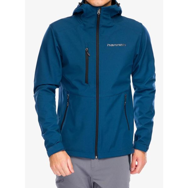 Kurtka softshell męska Hannah Briston. Zielone kurtki męskie Hannah, m, bez wzorów, z softshellu, bez kaptura, trekkingowe. Za 328.99 zł.