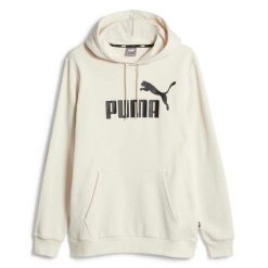 Bluza sportowa męska Puma ESS Big Logo Hoodie FL (s) Evening. Białe bluzy nierozpinane męskie Puma, m, bez wzorów, sportowe, bez ramiączek, bez kaptura. Za 255.96 zł.