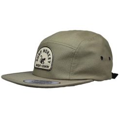 Czapka Trucker - Płaski daszek - Jockey (Beżowy). Brązowe czapki męskie SURF MONKEY, bez wzorów, sportowe. Za 179.95 zł.