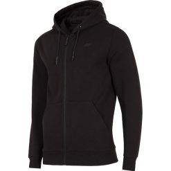 Bluza męska BLM300 - głęboka czerń. Bluzy z kapturem męskie marki 4f. Za 139.99 zł.