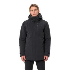 Wełniana parka VAUDE Idris II. Czarne parki męskie Vaude, na zimę, m, bez wzorów, z wełny, bez kaptura. W wyprzedaży za 1,748.40 zł.