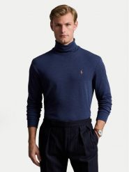 Polo Ralph Lauren Golf 710760126019 Granatowy Regular Fit. Niebieskie kardigany męskie Polo Ralph Lauren, m, bez wzorów, z bawełny, bez ramiączek. Za 509.99 zł.