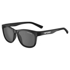 Okulary przeciwsłoneczne Tifosi Swank Polarized. Czarne okulary przeciwsłoneczne męskie TIFOSI, bez wzorów, sportowe. W wyprzedaży za 198.50 zł.