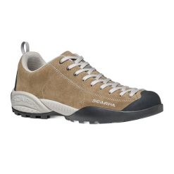 Buty trekkingowe SCARPA Mojito. Brązowe buty trekkingowe męskie Scarpa, bez wzorów, z materiału, sportowe, bez obcasa, bez zapięcia. Za 781.00 zł.