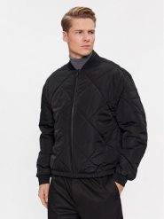 Calvin Klein Kurtka bomber Signature K10K111880 Czarny Regular Fit. Czarne kurtki męskie Calvin Klein, m, bez wzorów, z syntetyku, bez ramiączek, bez kaptura. Za 759.99 zł.
