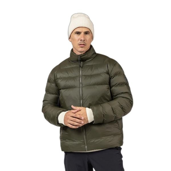 Kurtka puchowa Rossignol Aretu. Zielone kurtki męskie Rossignol, m, bez wzorów, z puchu, bez ramiączek, bez kaptura. Za 1,051.50 zł.