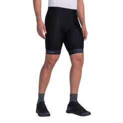Spodenki rowerowe męskie Kilpi PRESSURE-M. Czarne szorty sportowe męskie Kilpi, bez wzorów, sportowe. Za 215.49 zł.
