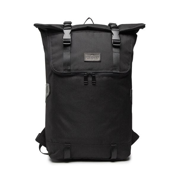 Plecak Doughnut. Czarne plecaki męskie Doughnut, bez wzorów, z nylonu. Za 309.99 zł.