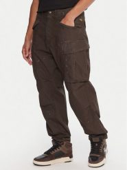G-Star Raw Spodnie materiałowe MA1 Cargo D26945-D388 Brązowy Regular Fit. Brązowe spodnie na co dzień męskie G-Star Raw, bez wzorów, z bawełny, retro. Za 699.99 zł.