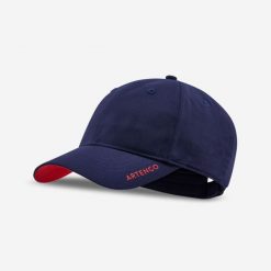 Czapka z daszkiem Kuikma TC500 rozmiar 58. Czerwone czapki męskie KUIKMA, bez wzorów, z materiału, sportowe. Za 29.99 zł.