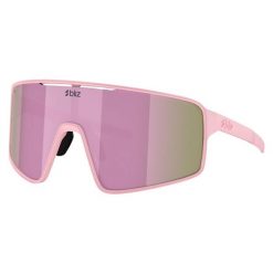 Okulary przeciwsłoneczne Bliz P001 matte powder pink/brown/rose multicolor. Czerwone okulary przeciwsłoneczne męskie Bliz, bez wzorów, sportowe. W wyprzedaży za 307.00 zł.