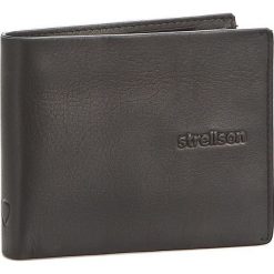 Duży Portfel Męski STRELLSON - Carter 4010001190 Black 900. Czarne portfele męskie Strellson, ze skóry. W wyprzedaży za 139.00 zł.