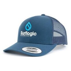 Czapka Surflogic Curve Trucker SFL. Niebieskie czapki męskie SURFLOGIC, bez wzorów, sportowe. Za 196.50 zł.
