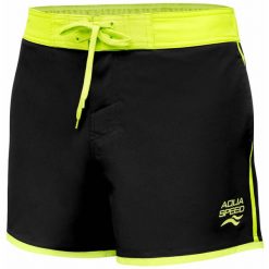 Spodenki kąpielowe męskie Aqua Speed Axel. Czarne kąpielówki męskie Aqua-Speed, bez wzorów, sportowe. Za 79.99 zł.