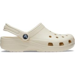 Buty klapki sandały chodaki męskie Crocs. Białe sandały męskie Crocs, z syntetyku, bez zapięcia. Za 139.00 zł.
