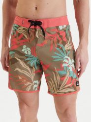 Quiksilver Szorty kąpielowe Surfsilk Scallop 18" EQYBS04862 Beżowy Regular Fit. Brązowe kąpielówki męskie Quiksilver, bez wzorów, z syntetyku. Za 319.99 zł.