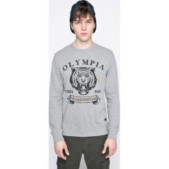 Produkt by Jack & Jones - Bluza Animal. Szare bluzy nierozpinane męskie PRODUKT by Jack & Jones, z nadrukiem, z bawełny. W wyprzedaży za 59.90 zł.