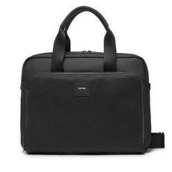 Torba na laptopa Calvin Klein. Czarne torby na laptopa męskie Calvin Klein, bez wzorów, małe. Za 319.99 zł.