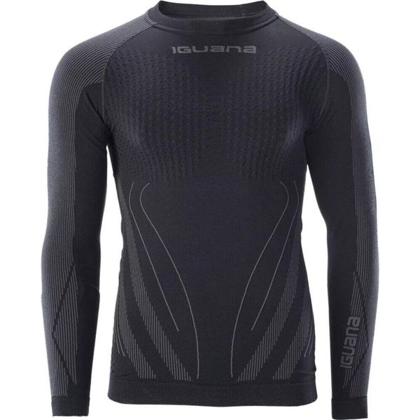 Bielizna termoaktywna męska Iguana Gambit. Czarna bielizna termoaktywna męska IGUANA, m, bez wzorów, bez ramiączek. W wyprzedaży za 221.50 zł.