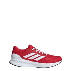 Buty Runfalcon 5 Running. Białe buty do biegania męskie ADIDAS, bez wzorów, bez zapięcia, do biegania. Za 208.00 zł.