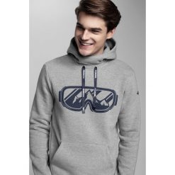 Bluza męska Kamil Stoch Collection BLM503 - szary melanż. Bluzy nierozpinane męskie marki 4f. W wyprzedaży za 149.99 zł.