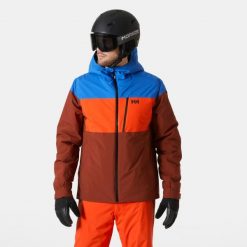 Kurtka narciarska Helly Hansen Gravity. Brązowe kurtki narciarskie i snowboardowe męskie Helly Hansen, na zimę, m, bez wzorów, bez kaptura, narciarskie. Za 1,229.50 zł.