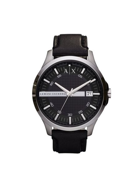 Armani Exchange Zegarek Hampton AX2101 Czarny. Czarne, analogowe zegarki męskie Armani Exchange. Za 509.99 zł.