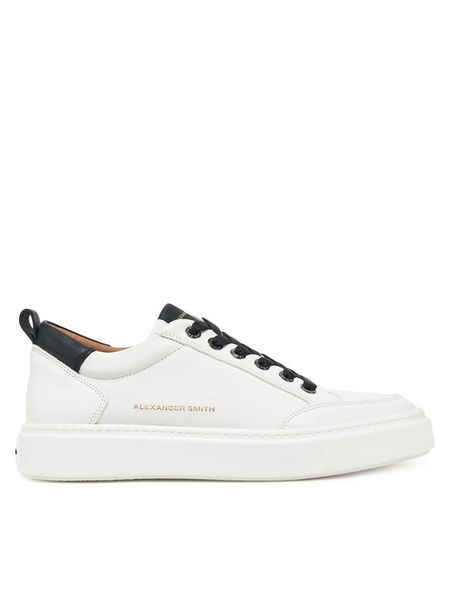 Alexander Smith Sneakersy Bond ASBBBDM 3297 Biały. Białe buty sportowe na co dzień męskie Alexander Smith, m, bez wzorów, ze skóry, bez ramiączek, bez kaptura. Za 539.99 zł.