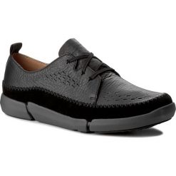 Półbuty CLARKS - Trifri Lace 261272017 Black Leather. Codzienne półbuty męskie marki Clarks. W wyprzedaży za 259.00 zł.