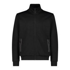 Bluza męska turystyczna CMP 34D1987. Czarne bluzy nierozpinane męskie CMP, l, bez wzorów, sportowe, bez ramiączek, bez kaptura. Za 266.50 zł.