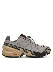 Salomon Buty do biegania Speedcross 6 Gore-Tex L47853400 Szary. Szare buty do biegania męskie Salomon, bez wzorów, z gore-texu, bez zapięcia, do biegania, gore-tex. Za 599.99 zł.