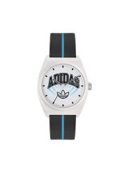 Adidas Zegarek Project Two AOST25038 Biały. Białe, analogowe zegarki męskie ADIDAS. Za 329.99 zł.